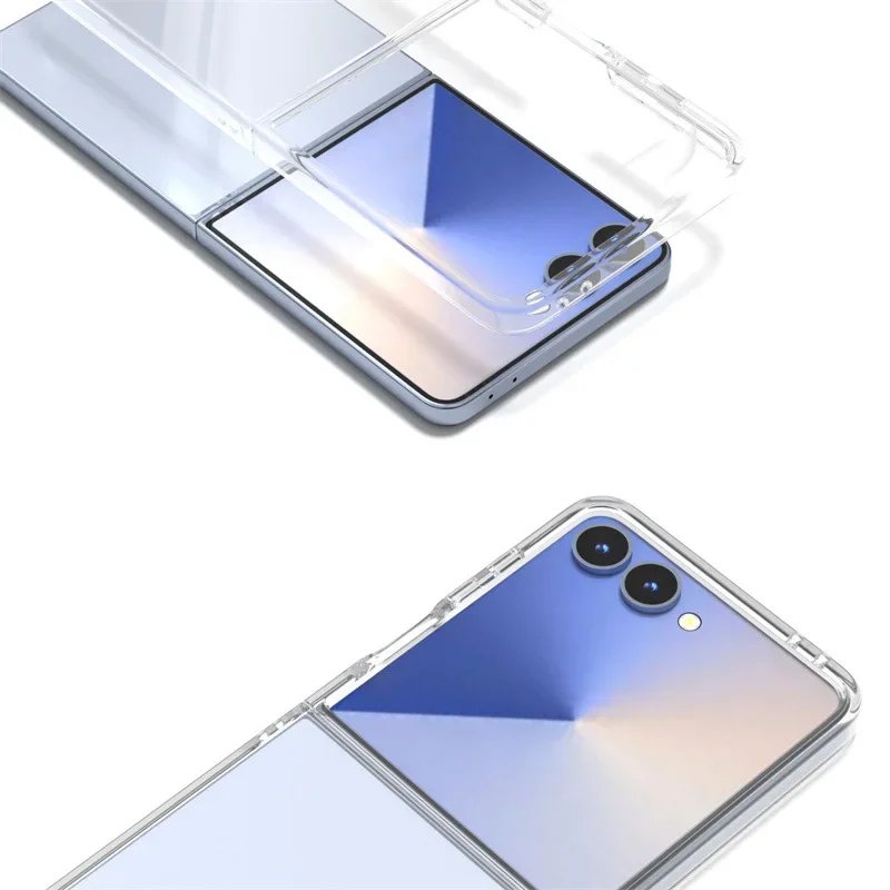 Galaxy Z Flip 7 - Coque Transparente en PC