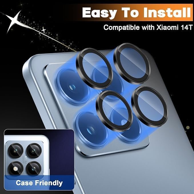 Xiaomi 14T Pro - Lentilles Protection d'Objectif Caméra