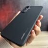 Galaxy A17 - Coque en Silicone Noir Originale SIMEITU