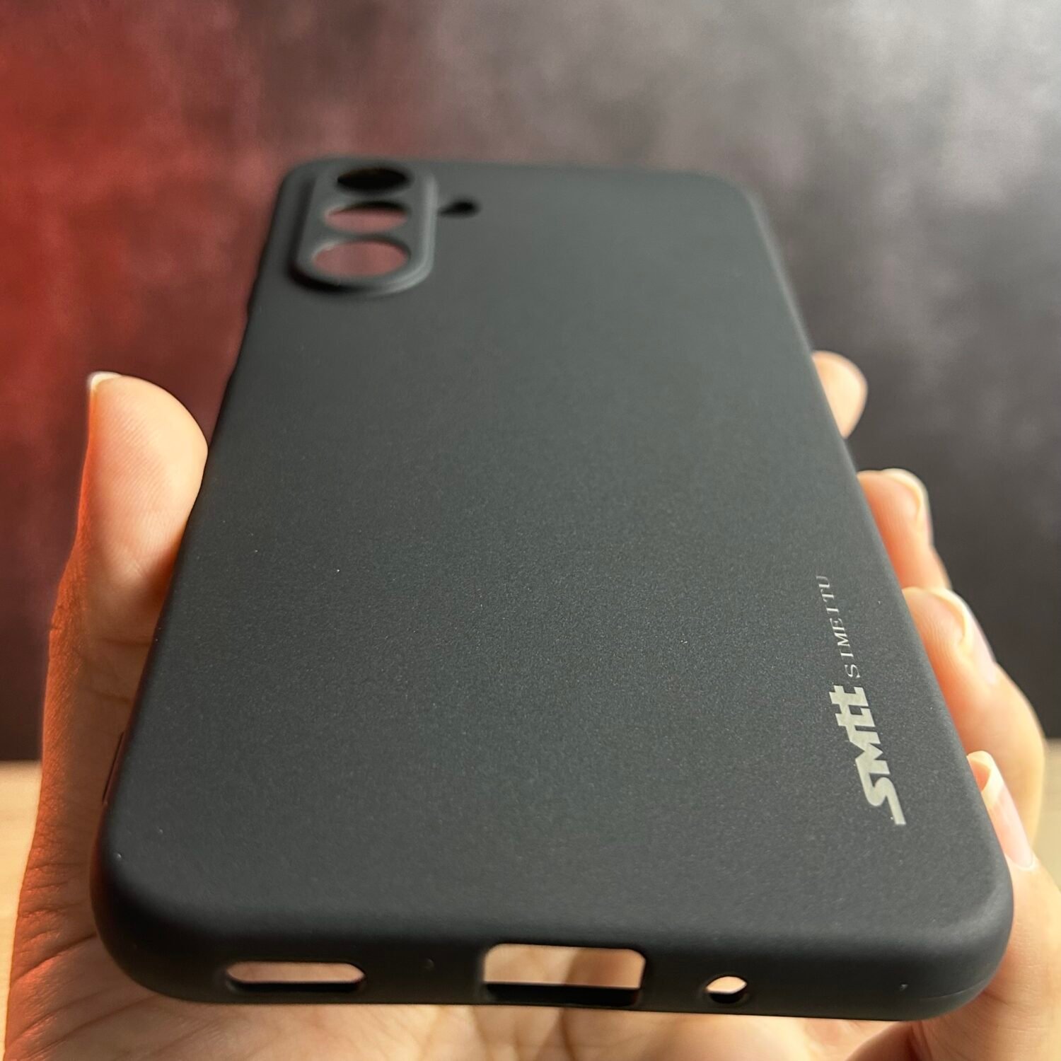 Galaxy A17 - Coque en Silicone Noir Originale SIMEITU