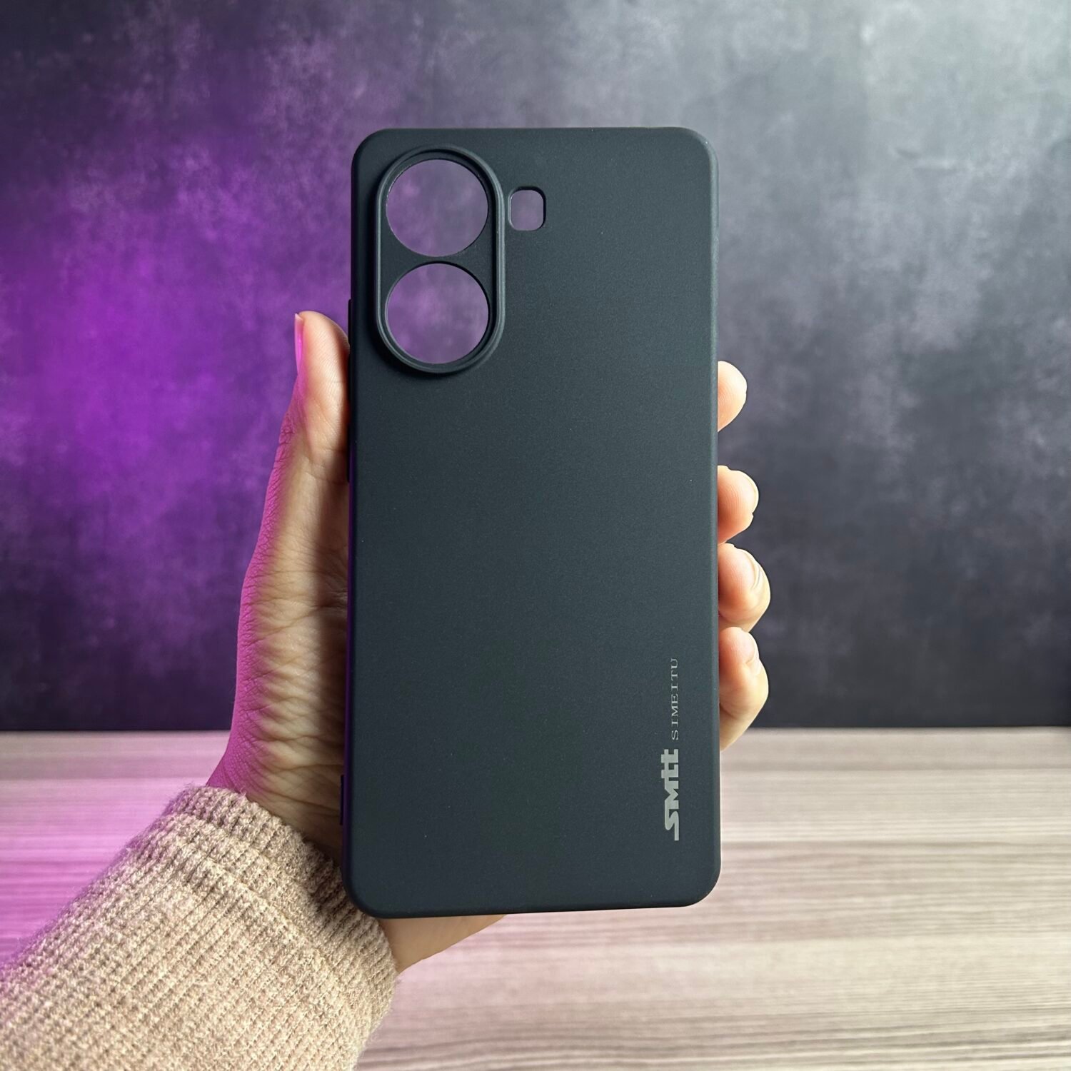Poco X7 Pro - Coque en Silicone Noir Originale SIMEITU