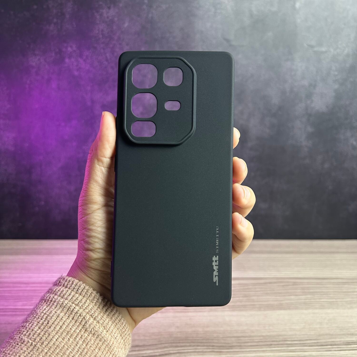 IMG_3802 Infinix Note 50 | Note 50 Pro - Coque en Silicone Noir Originale SIMEITU