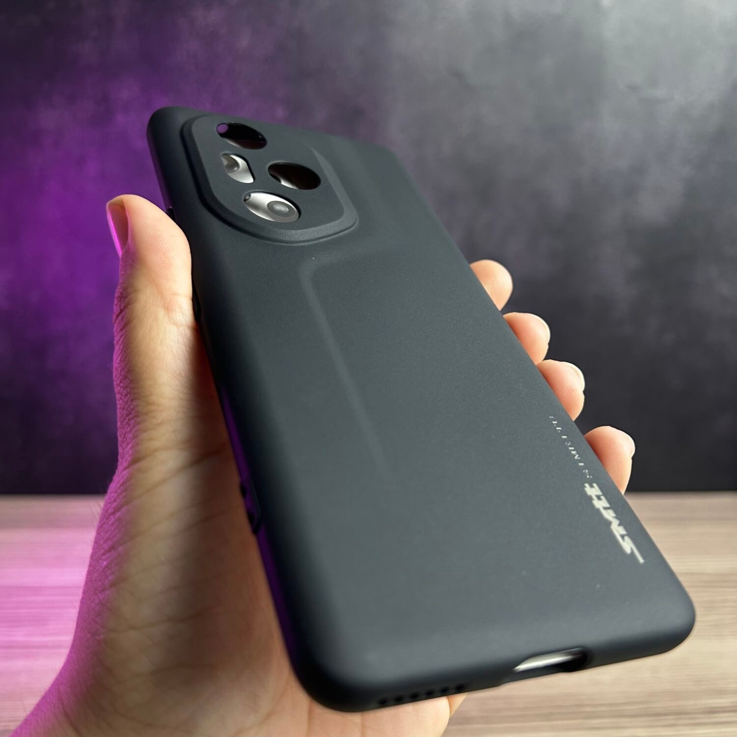 IMG_3806 Honor 300 Pro / 300 Ultra - Coque en Silicone Noir Originale SIMEITU