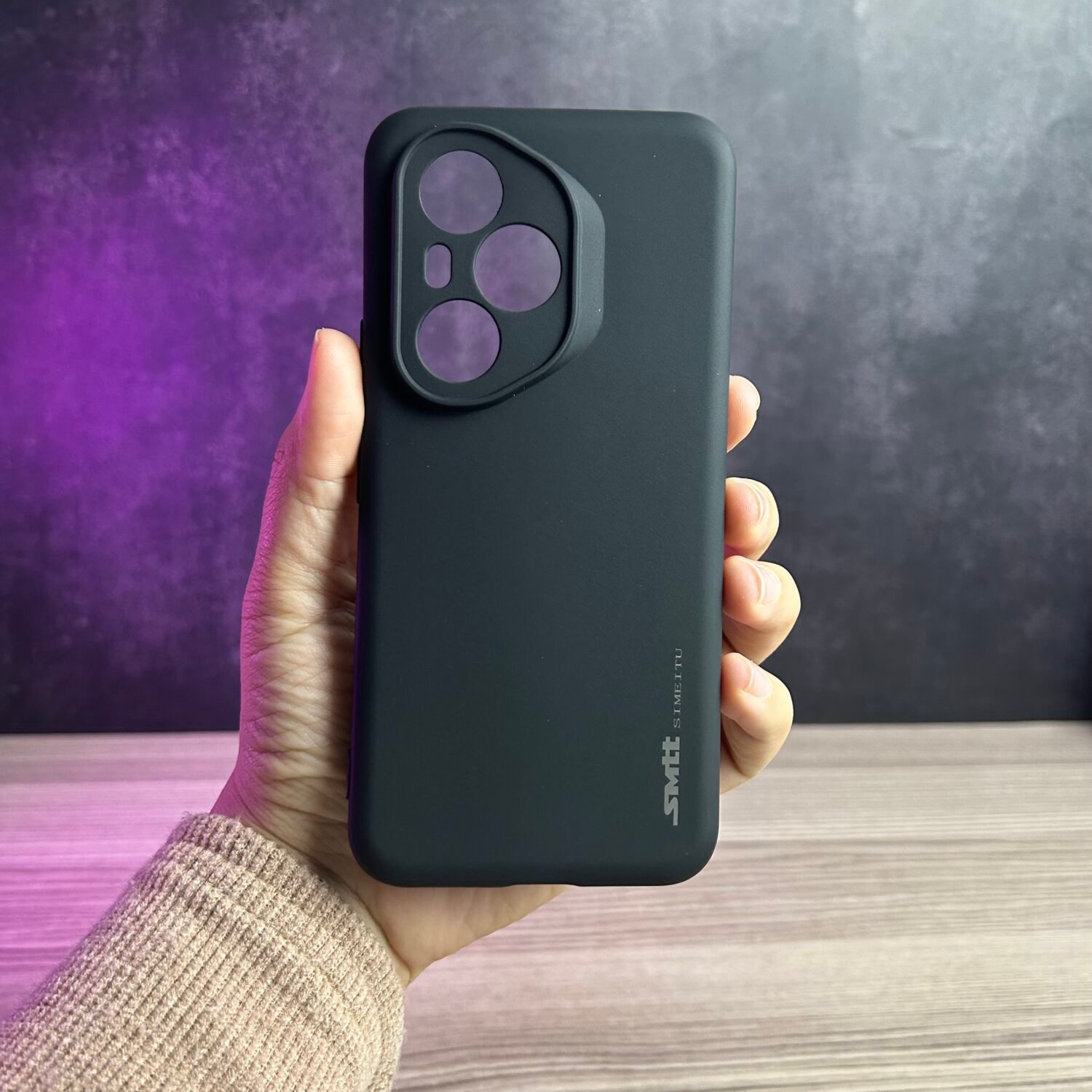 Honor 400 Pro (Globale) - Coque en Silicone Noir Originale SIMEITU