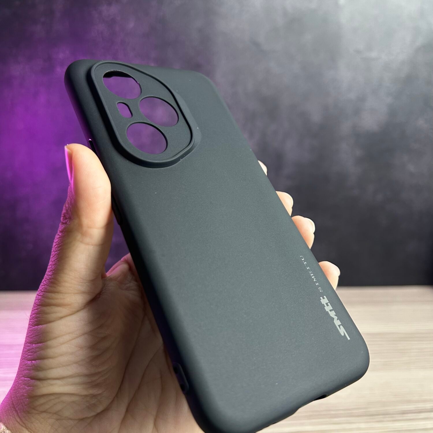 Honor 400 Pro (Globale) - Coque en Silicone Noir Originale SIMEITU