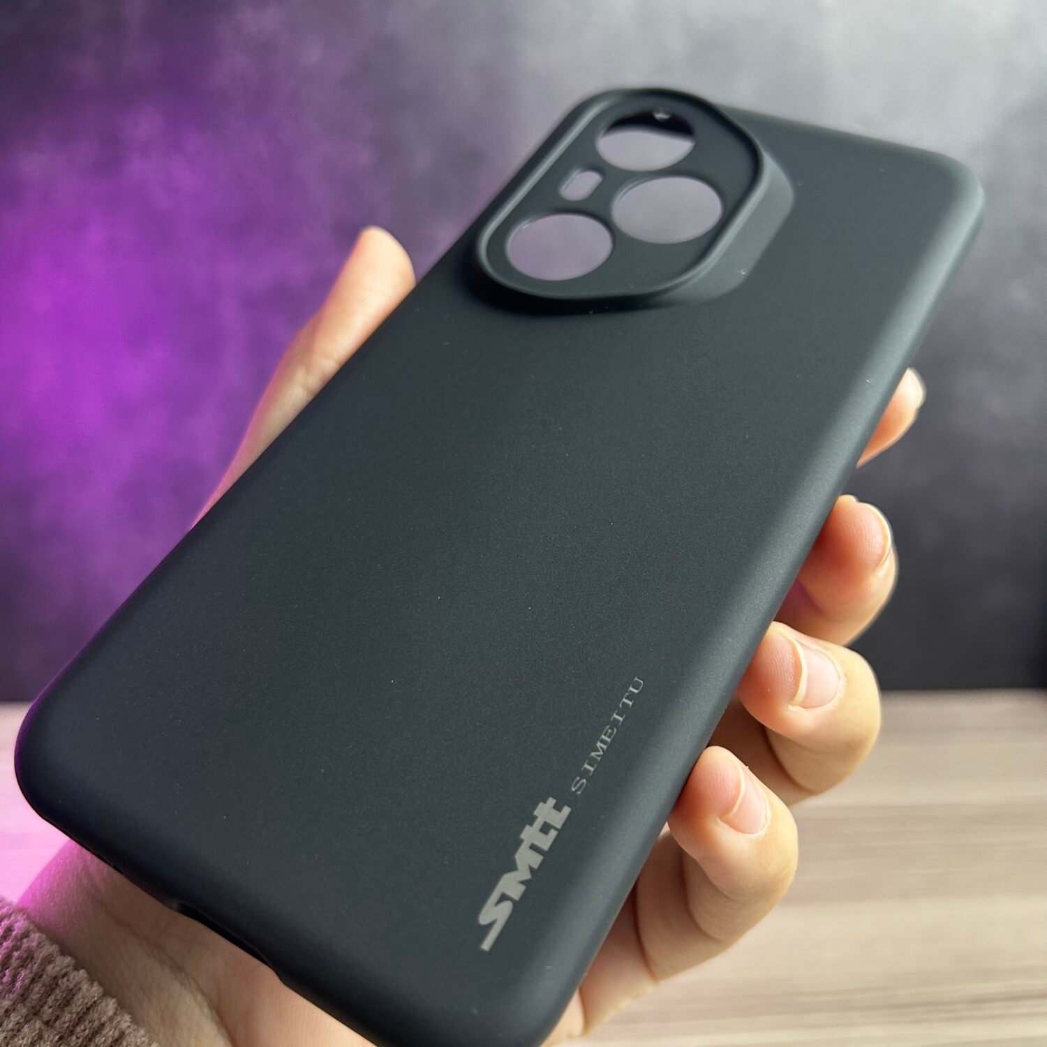 Honor 400 Pro (Globale) - Coque en Silicone Noir Originale SIMEITU