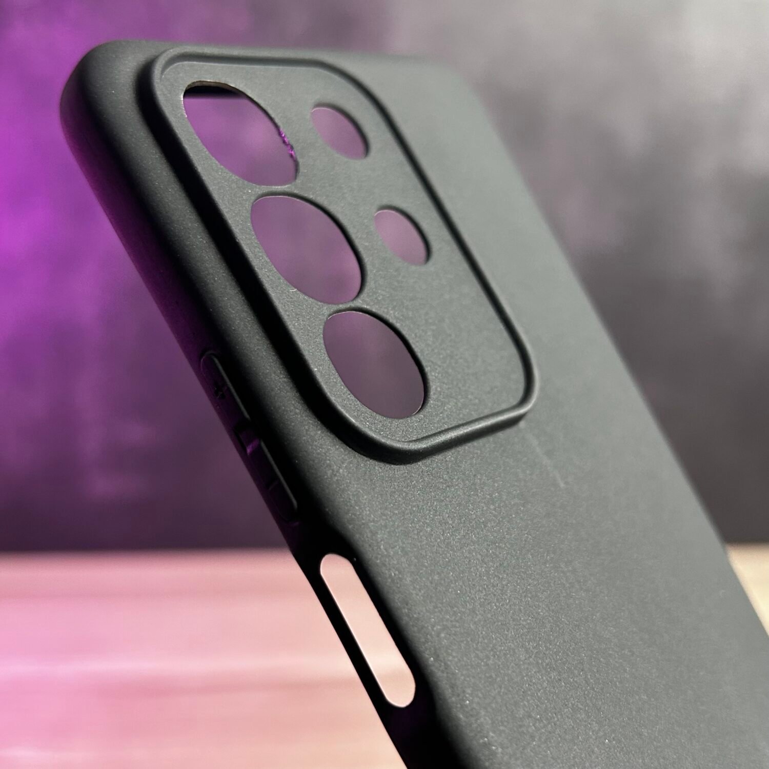 Vivo Y29 4G- Coque en Silicone Noir Originale SIMEITU