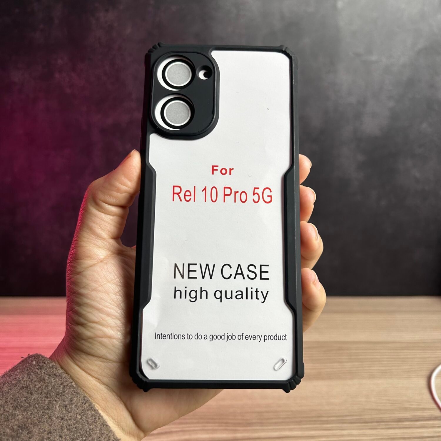 Realme 10 Pro 5G- Coque Transparente IPacky