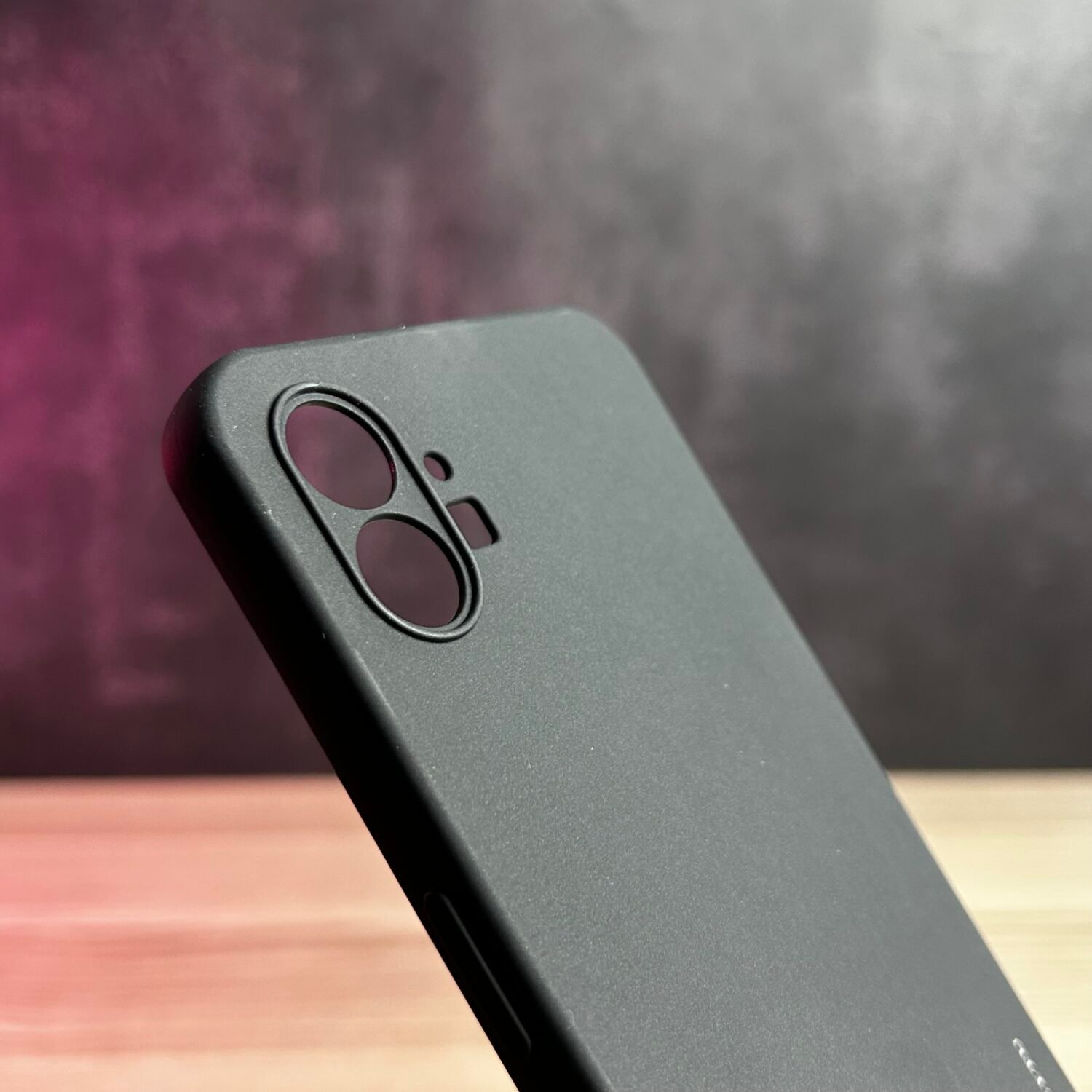 Nothing Phone (1) - Coque en Silicone Noir Originale SIMEITU