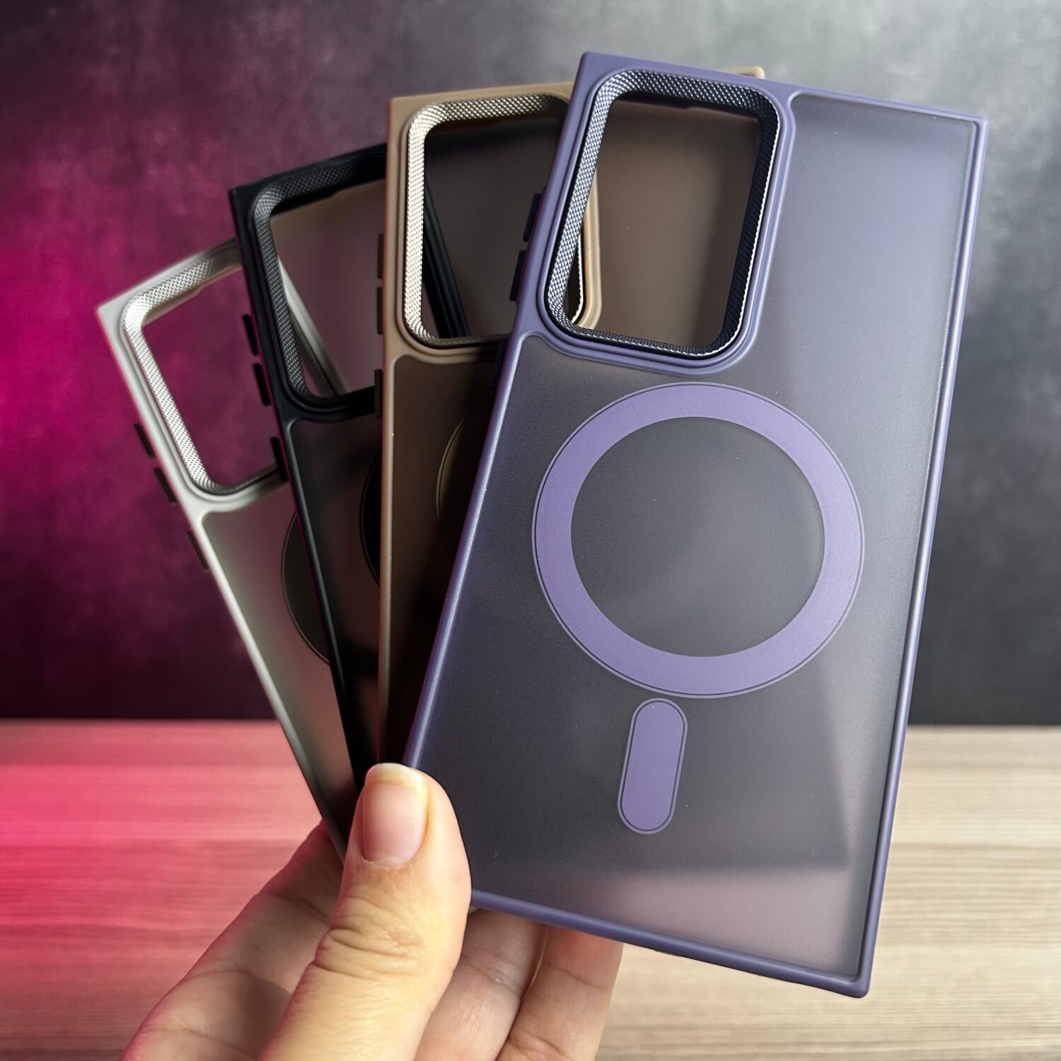IMG_3897 Galaxy S23 Ultra- Coque magnétique dos mat fumé
