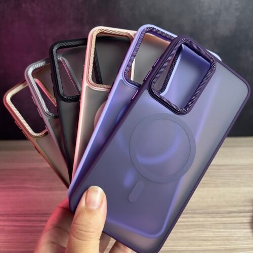 Galaxy A56 | A36 - Coque magnétique dos mat fumé