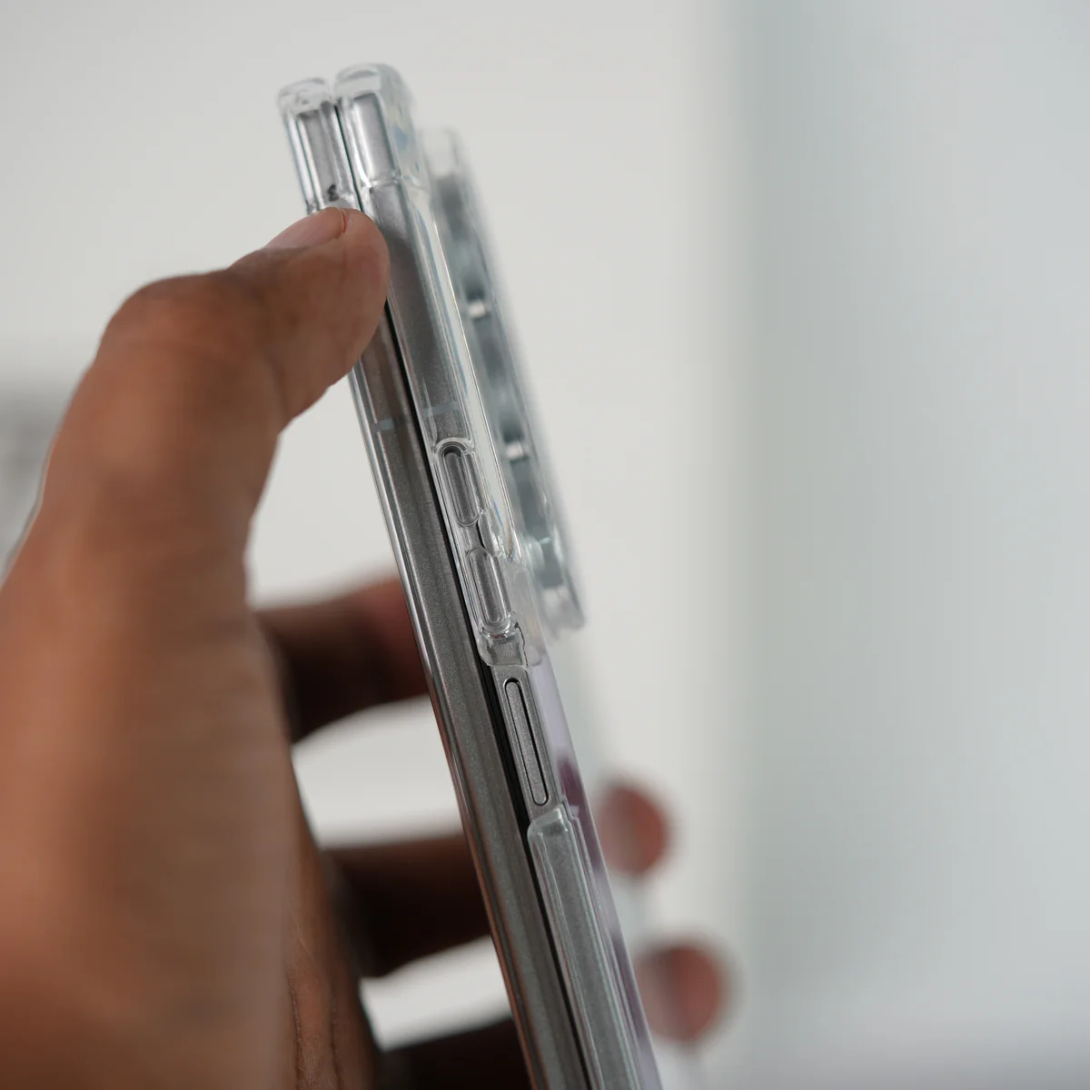 Galaxy Z Fold 7 - Coque Transparente en PC