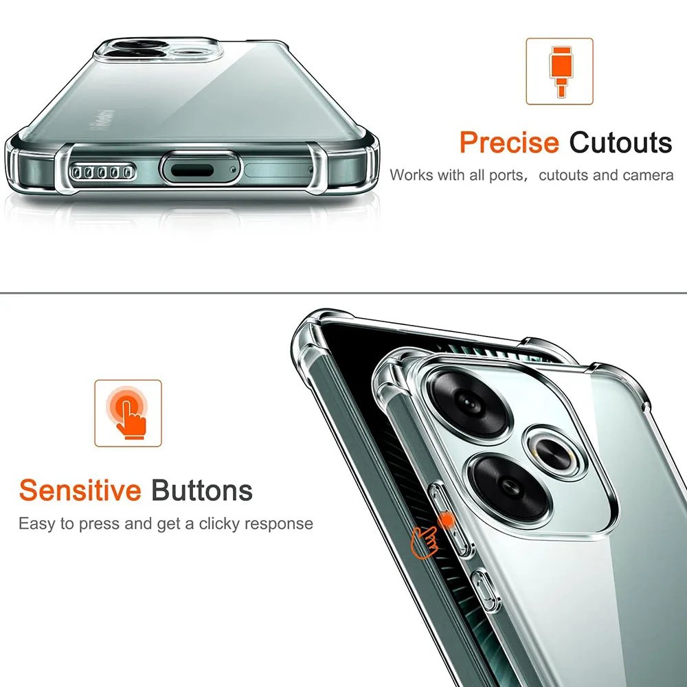 Poco F6 - Coque Transparente SIMEITU