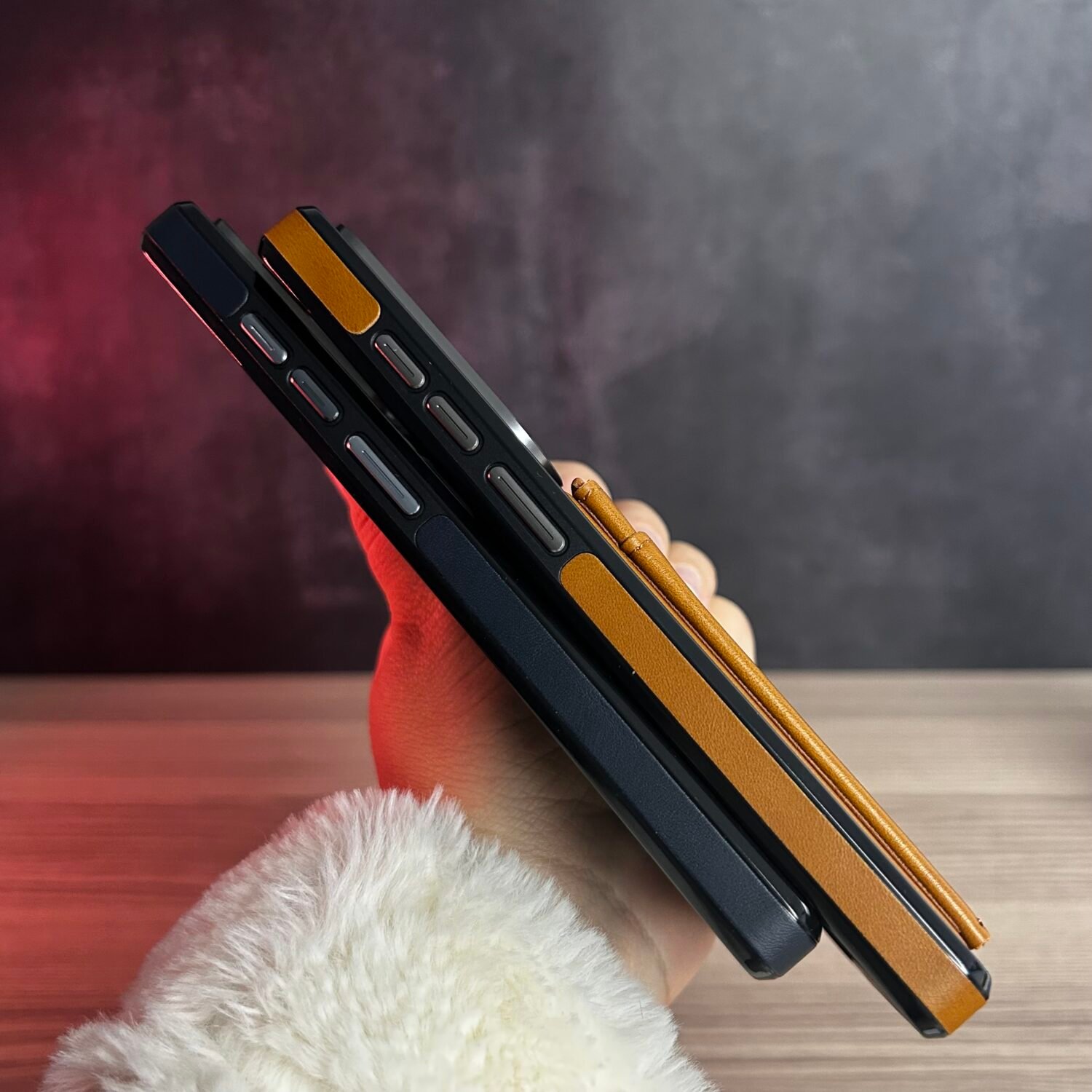 IMG_3934 Galaxy S25 Ultra - Coque Haut De Gamme en Cuir PU avec Porte Cartes