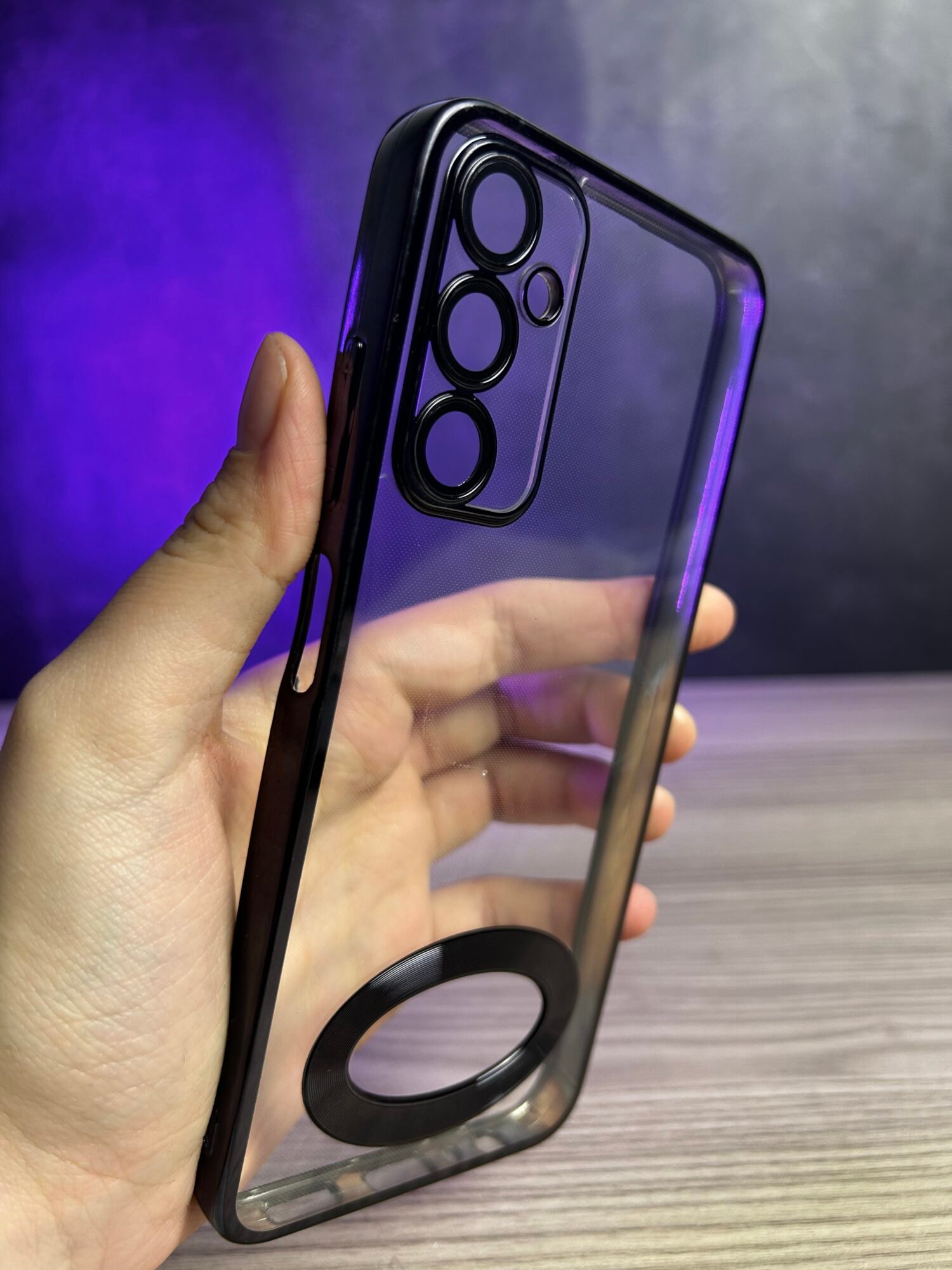 Galaxy A05s - Coque Transparente finition Plaquée