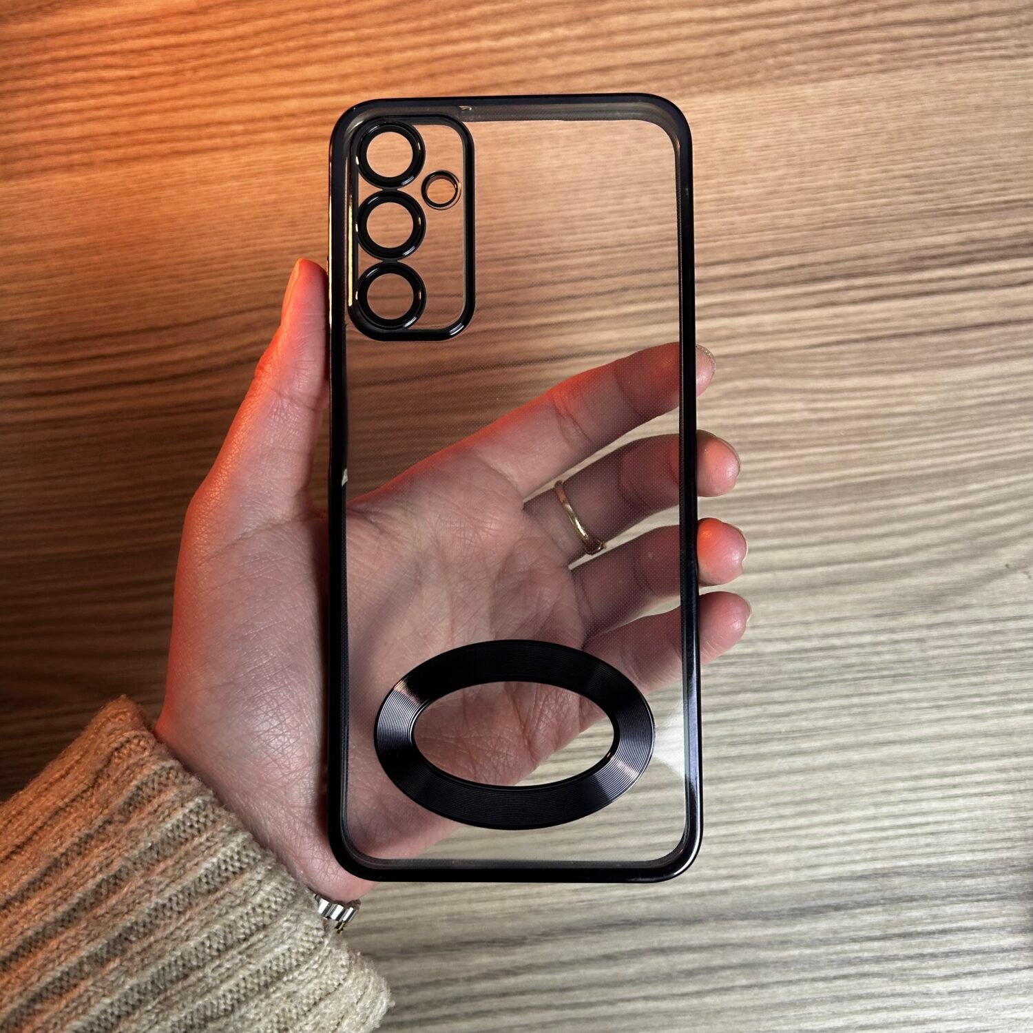 Galaxy A05s - Coque Transparente finition Plaquée