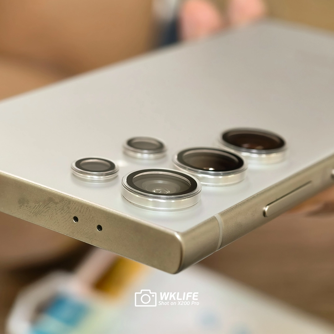 Galaxy S24 Ultra  - Lentilles Protection d'Objectif Caméra Originales KUZOOM HD Invisible