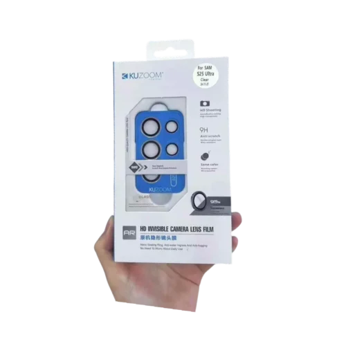 Galaxy S25 Ultra  - Lentilles Protection d'Objectif Caméra Originales KUZOOM HD Invisible