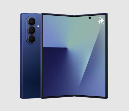 z-fold-7 Coque Haut de Gamme Magnétique Fumée avec Support