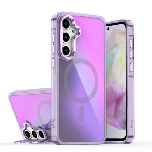 Coque Magnétique Holographique Haut de Gamme avec Support