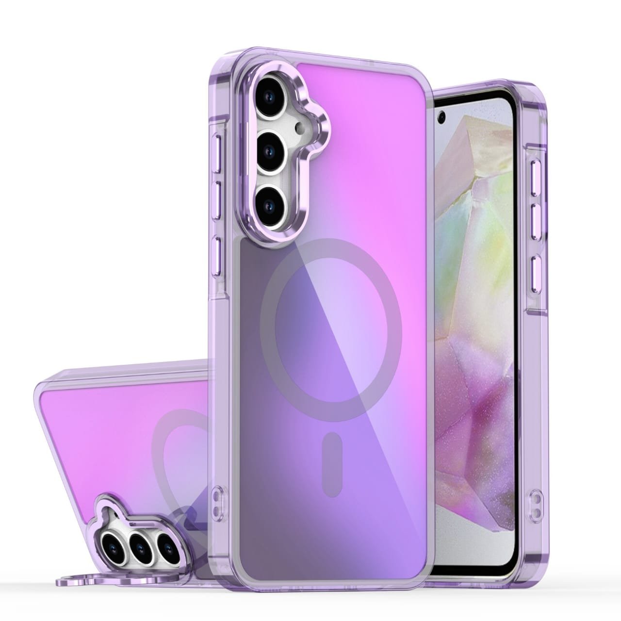 616458871_1381805707076761_1330496726667178557_n Coque Magnétique Holographique Haut de Gamme avec Support