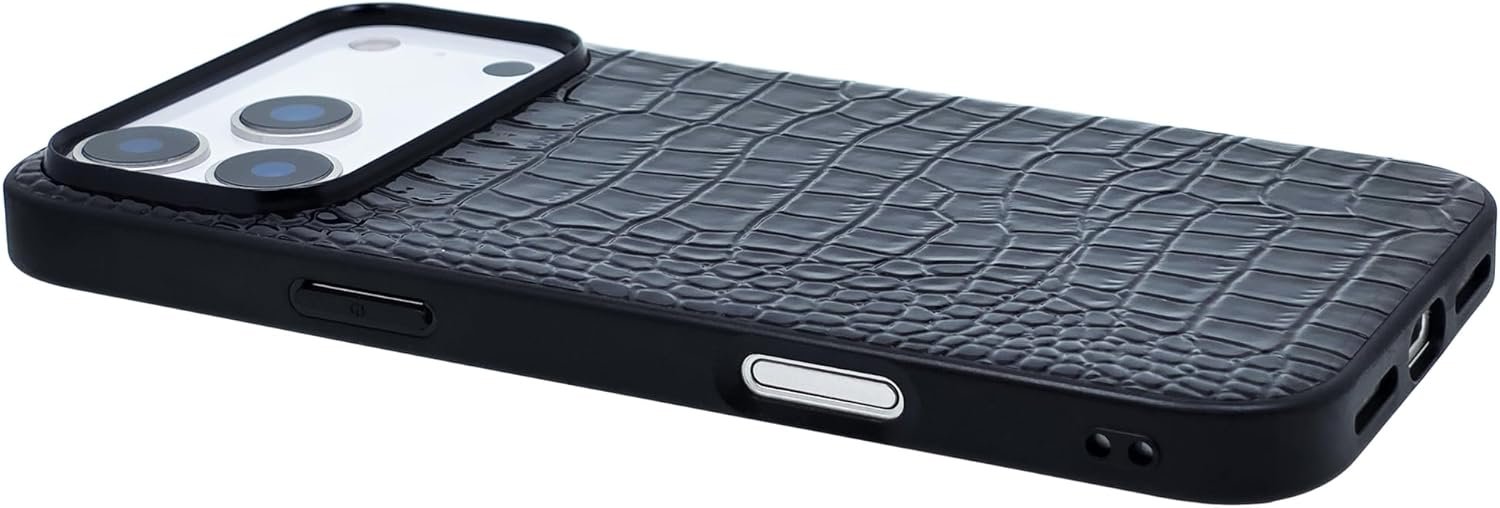 61I0mc80nTL._AC_SL1500_ Coque Haut de Gamme en Cuir Verni Synthétique effet Alligator