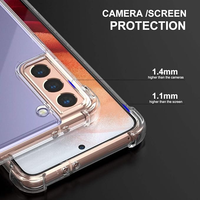 Galaxy S21 - Coque Transparente SIMEITU
