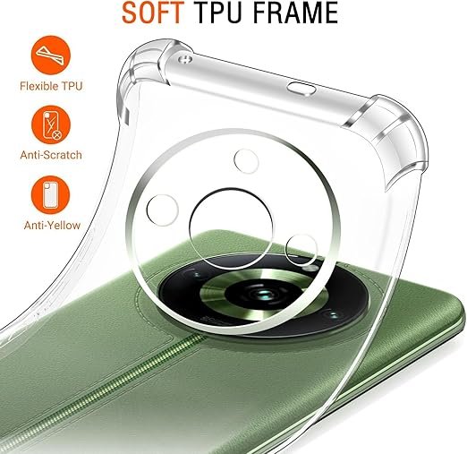 Realme 11 Pro Plus - Coque Transparente SIMEITU