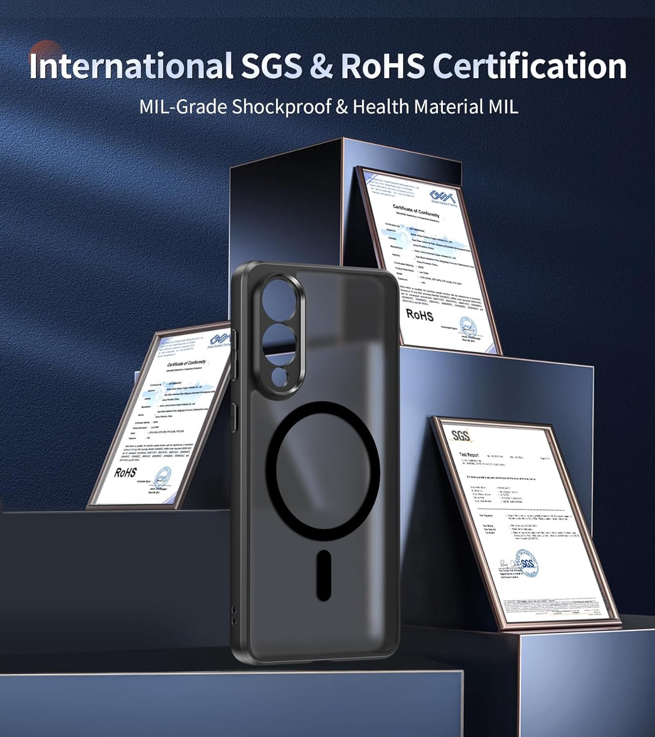 Galaxy S25 Edge - Coque Fumée Magsafe SIMEITU