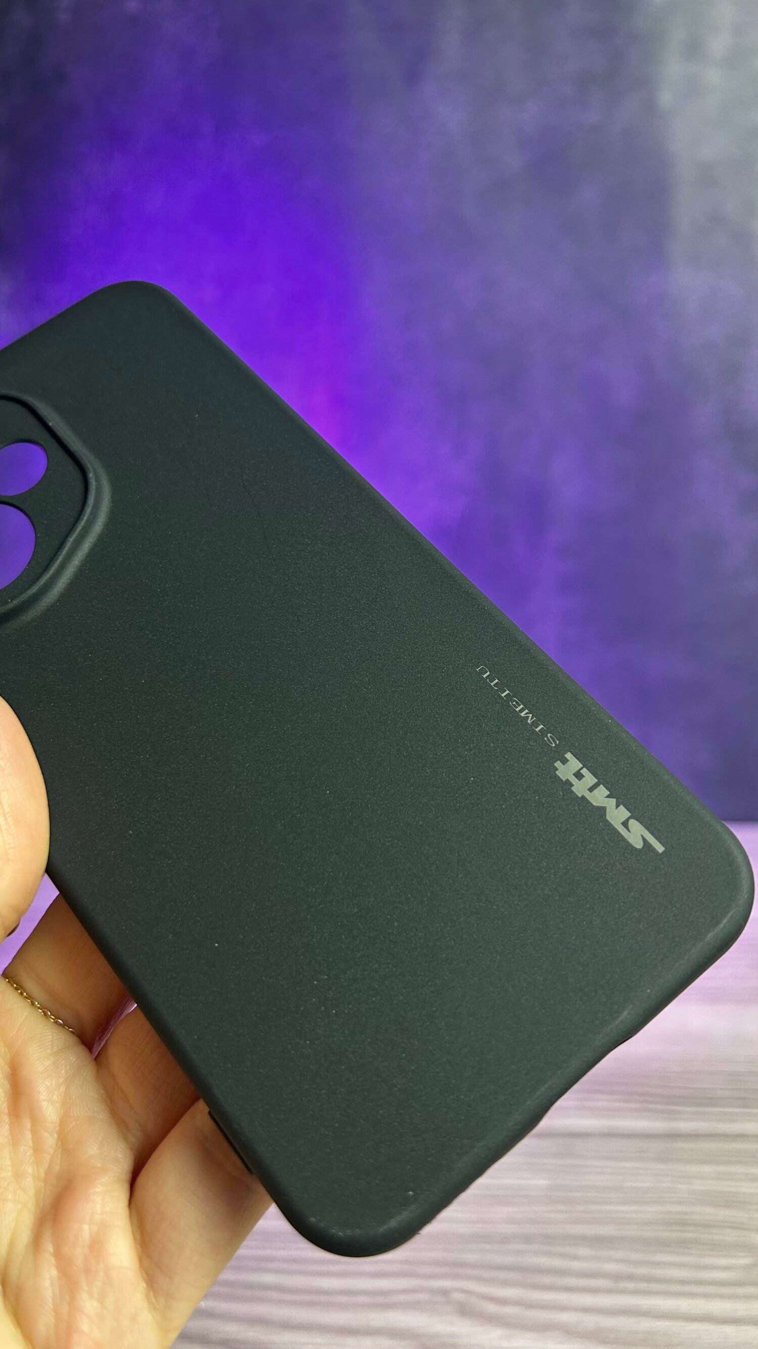 Honor 400 5G (Globale) - Coque en Silicone Noir Originale SIMEITU
