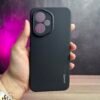 Honor 400 5G (Globale) - Coque en Silicone Noir Originale SIMEITU