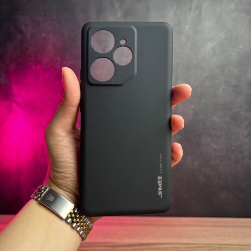 Realme Neo7 | GT 7 | GT 7T - Coque en Silicone Noir Originale SIMEITU