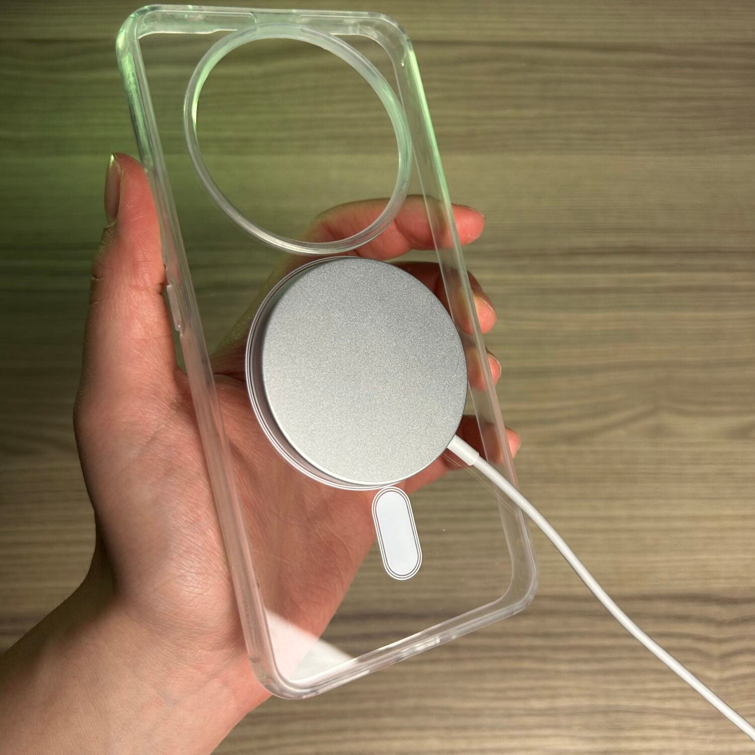 IMG_5248 Realme 14 Pro Plus - Coque Transparente Magsafe