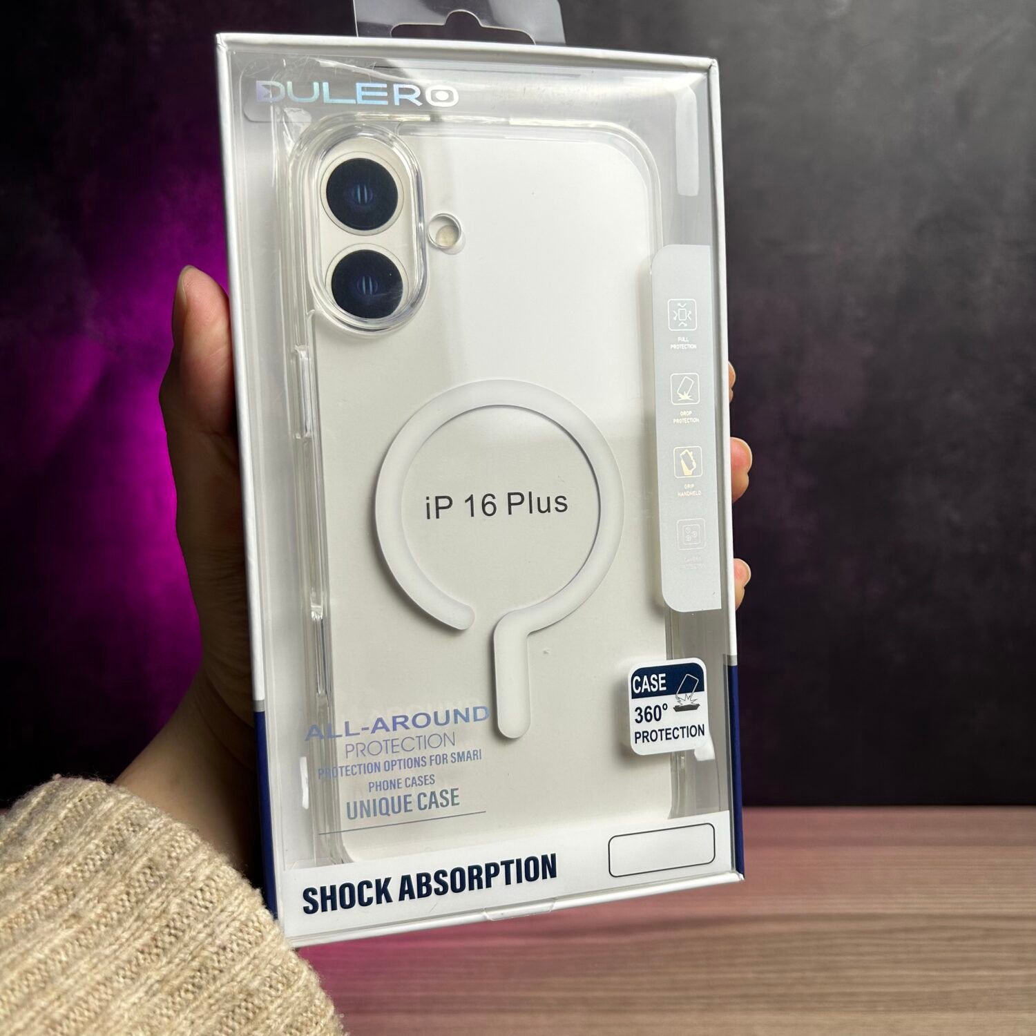 iPhone 16 Plus - Coque Transparente Magsafe Haut de Gamme Anti-jaunissement