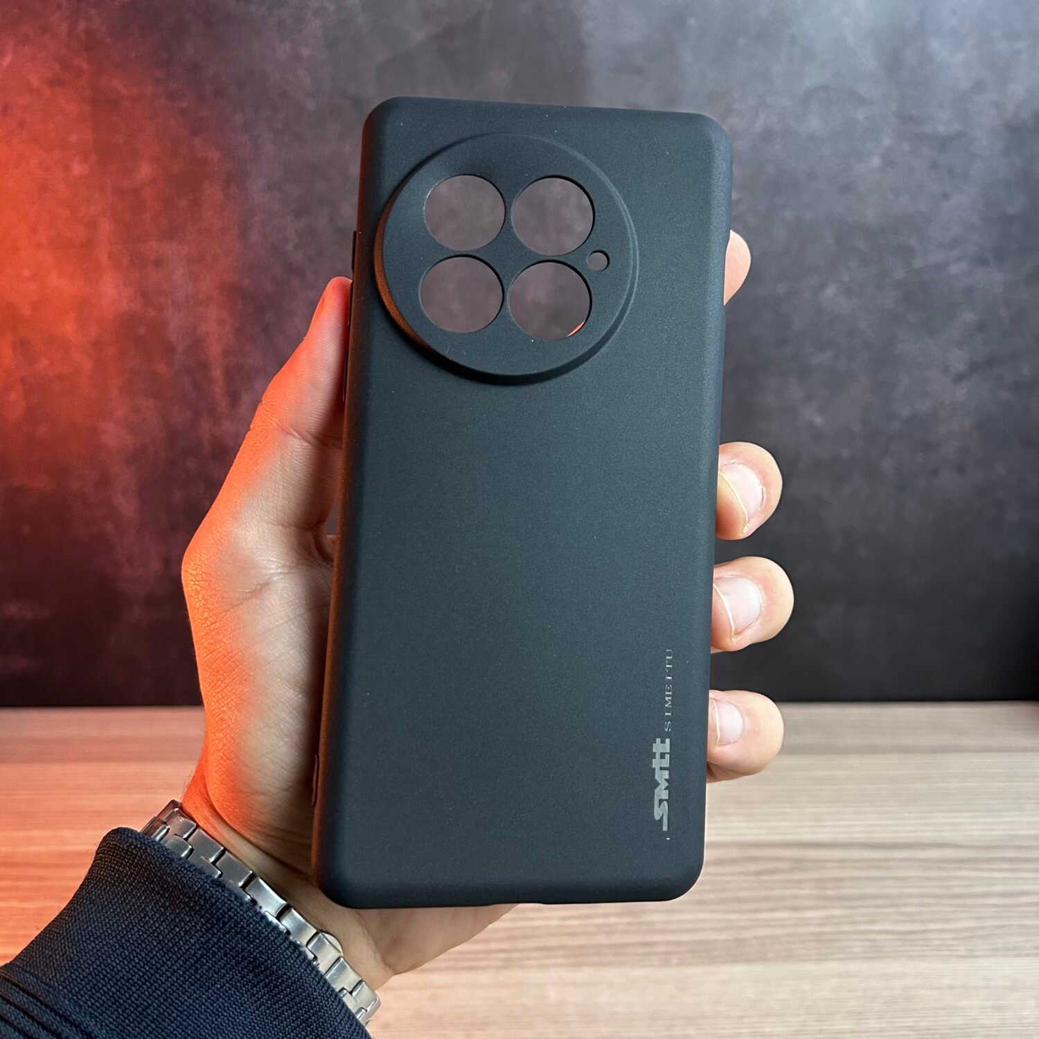 IMG_5435 OnePlus 13 - Coque en Silicone Noir Originale SIMEITU