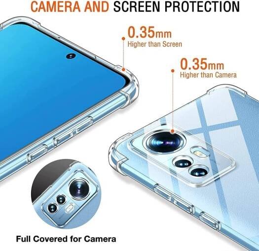 Xiaomi Mi 12 - Coque Transparente SIMEITU