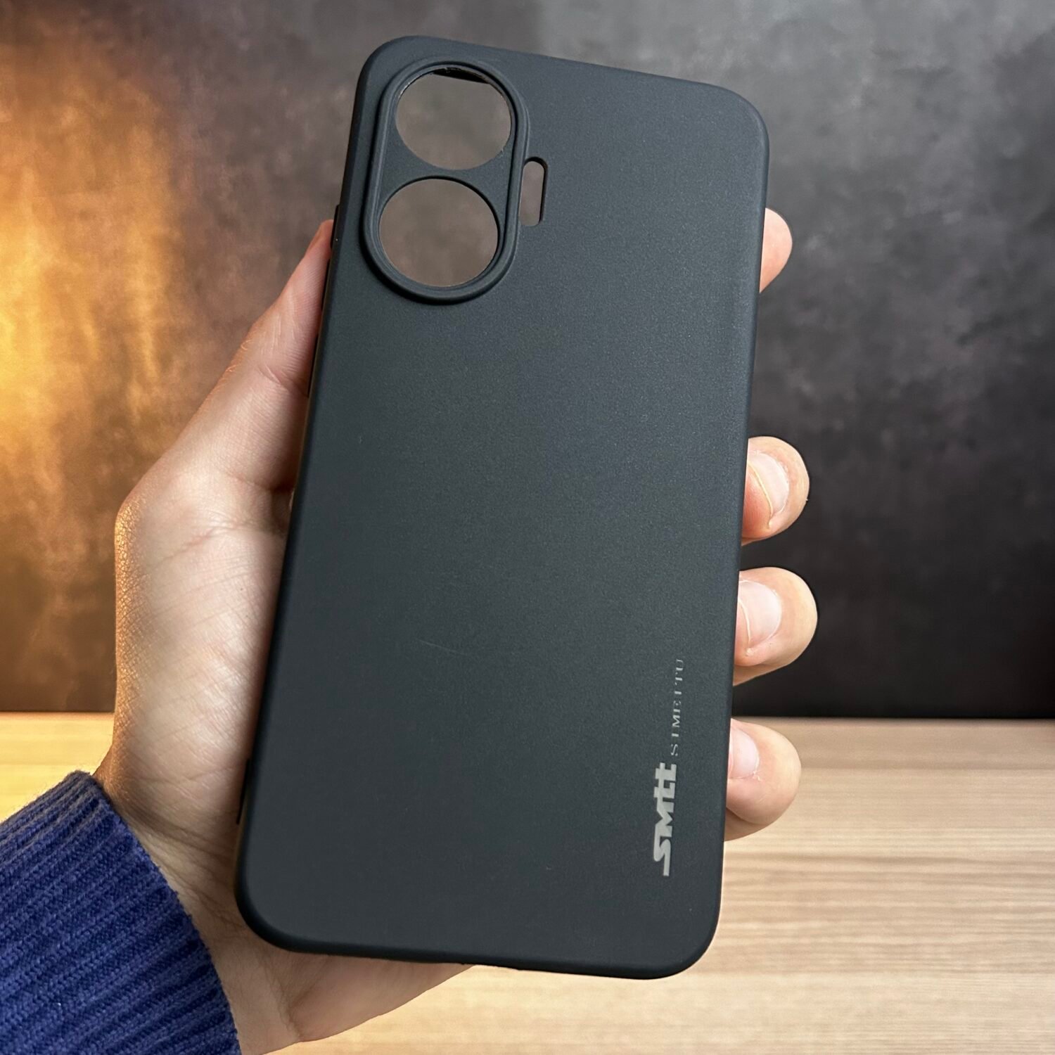 Poco F7 - Coque en Silicone Noir Originale SIMEITU