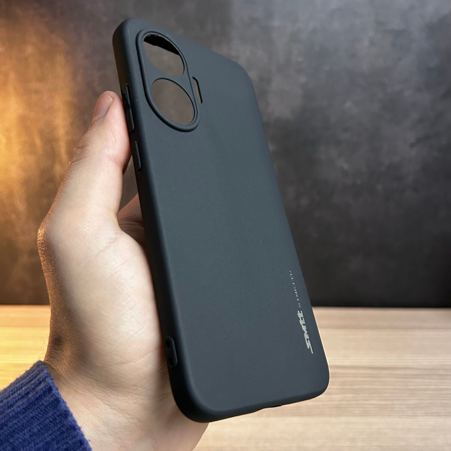 Poco F7 - Coque en Silicone Noir Originale SIMEITU