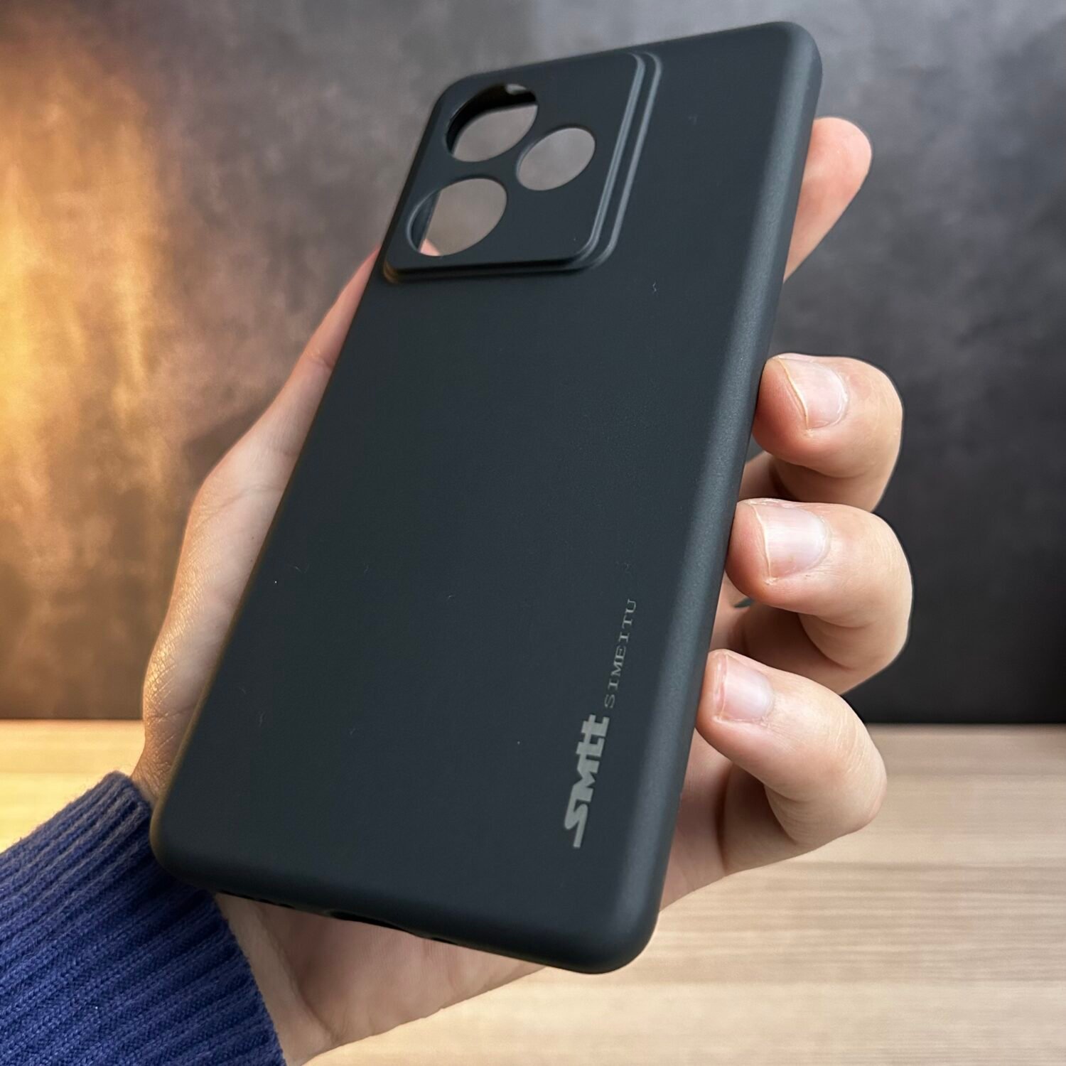 Realme Neo7 Turbo / GT 7 | GT 7T - Coque en Silicone Noir Originale SIMEITU