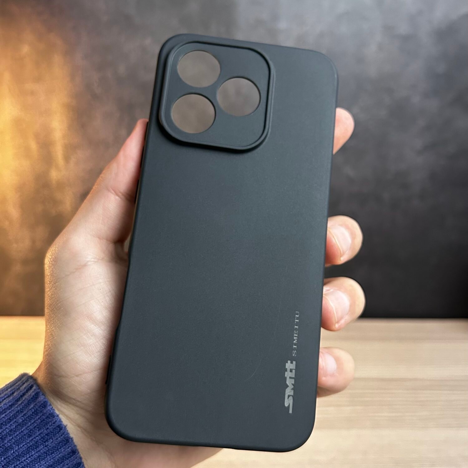 Honor 400 Lite  - Coque en Silicone Noir Originale SIMEITU