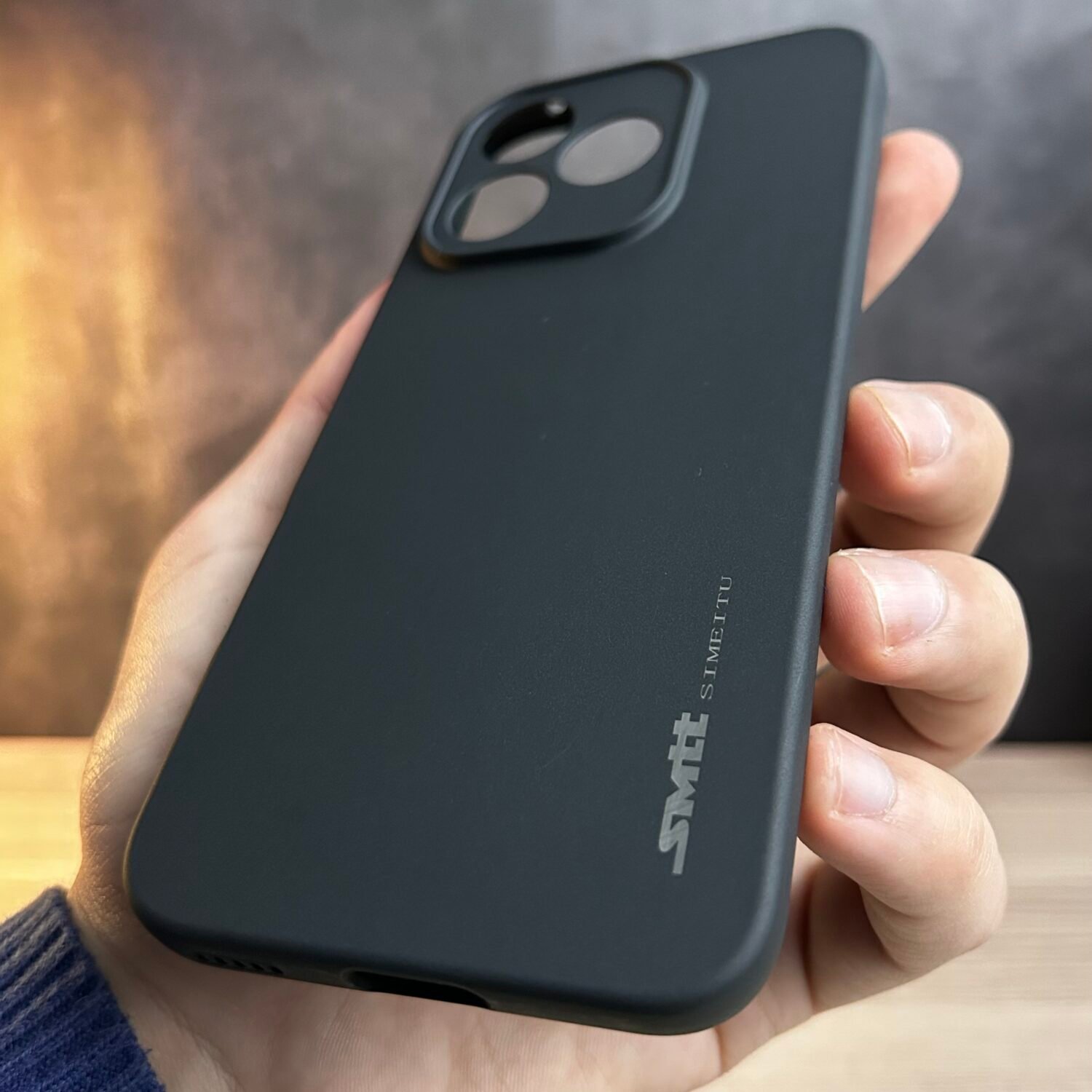 Honor 400 Lite  - Coque en Silicone Noir Originale SIMEITU