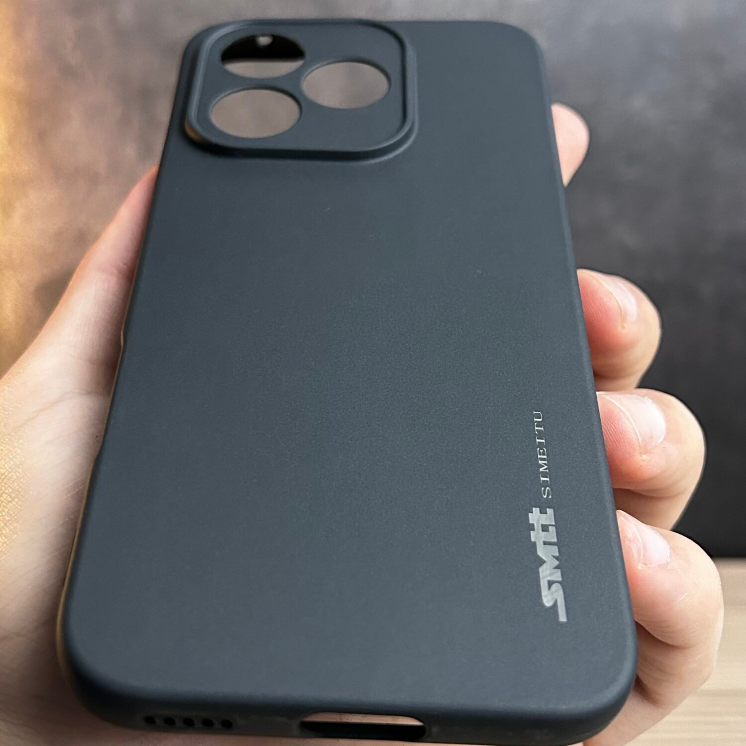 Honor 400 Lite  - Coque en Silicone Noir Originale SIMEITU
