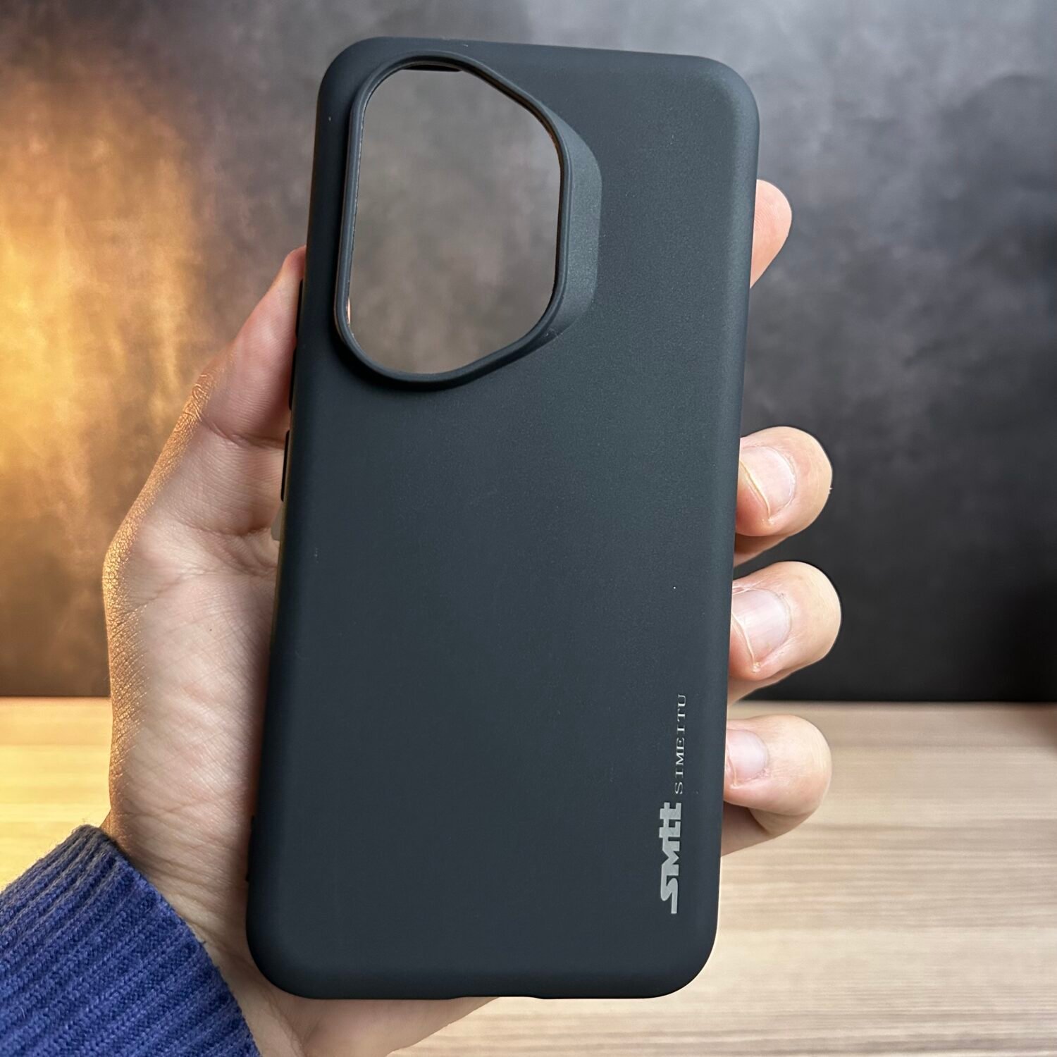 Honor 400 Pro (Globale) - Coque en Silicone Noir Originale SIMEITU V1