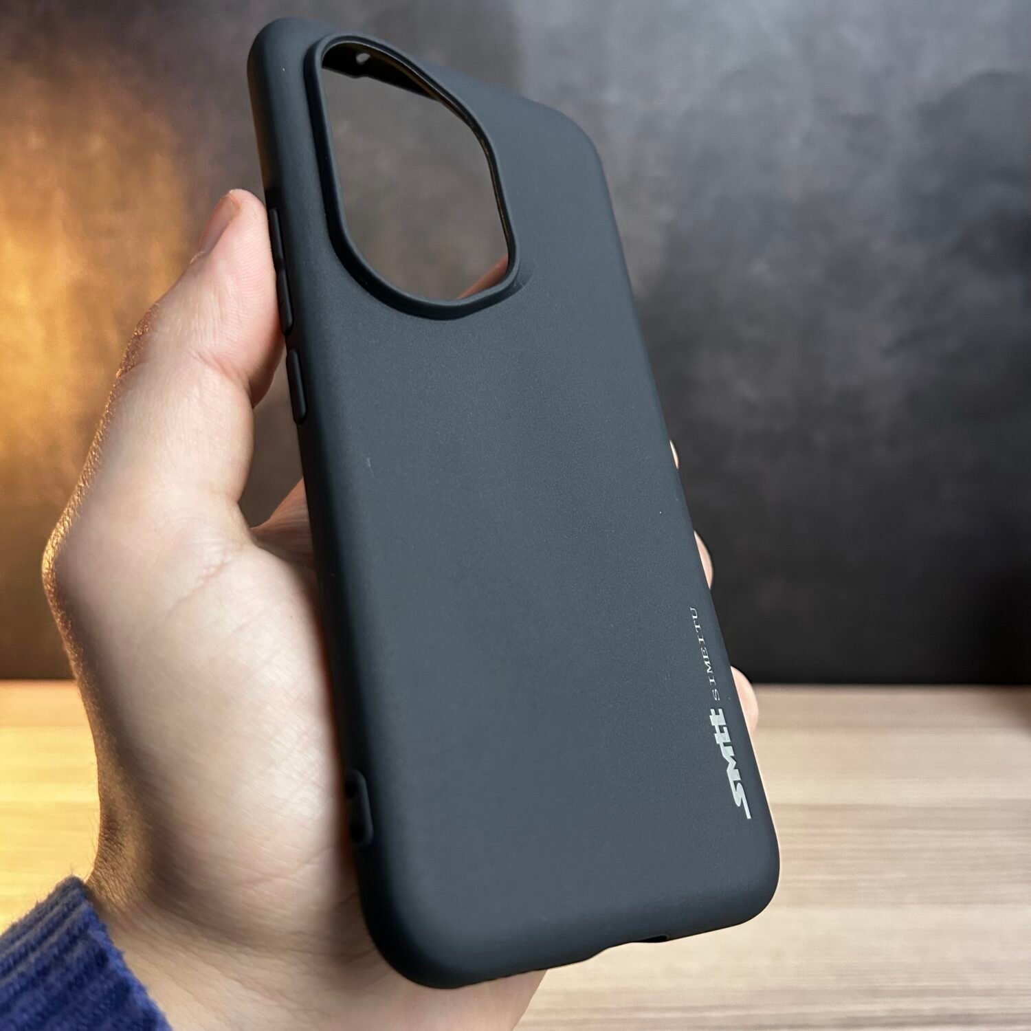 Honor 400 Pro (Globale) - Coque en Silicone Noir Originale SIMEITU V1