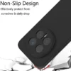 Honor Magic 8 Pro - Coque en Silicone Noir Originale SIMEITU