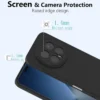 Honor Magic 8 Pro - Coque en Silicone Noir Originale SIMEITU