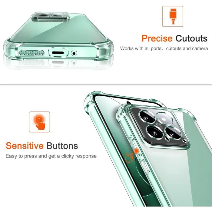 Xiaomi Mi 14 - Coque Transparent SIMEITU