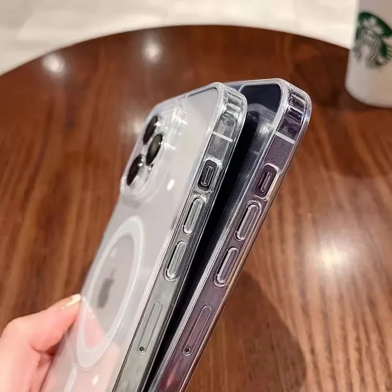 iPhone 16 pro - Coque Magsafe Transparente
