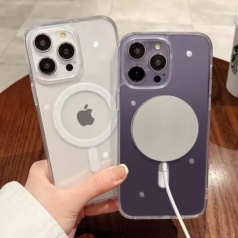 iPhone 16 pro - Coque Magsafe Transparente