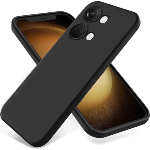 OnePlus Ace 2V - Coque en Silicone Noir Originale SIMEITU